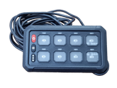 8 Gang Switch Panel - WIRED